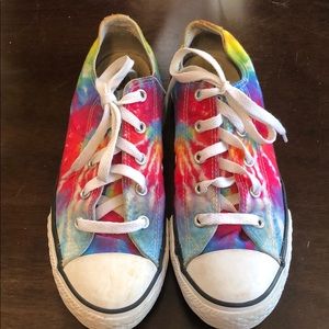Tie Dye converse sneakers